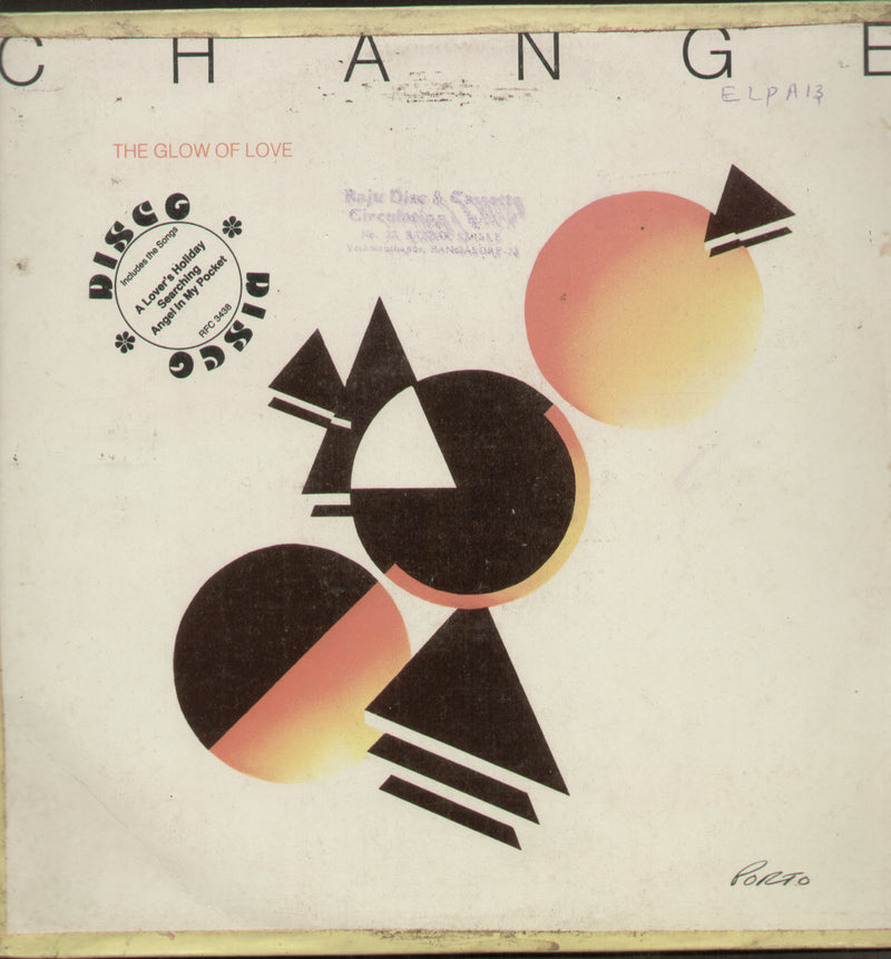 The Glow of Love — LP vinyl record cover