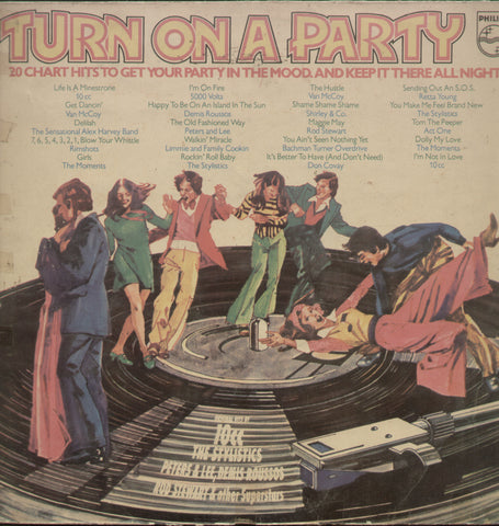 Turn on a Party - English Bollywood Vinyl LP