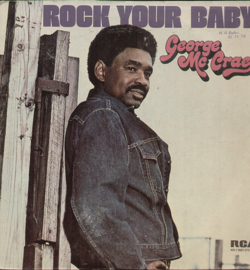Rock Your Baby George Me Crag — rock LP vinyl record cover