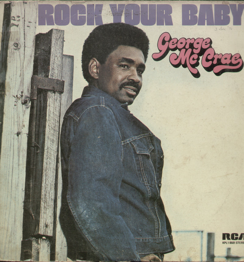 Rock Your Baby George Me Crag — rock LP vinyl record cover