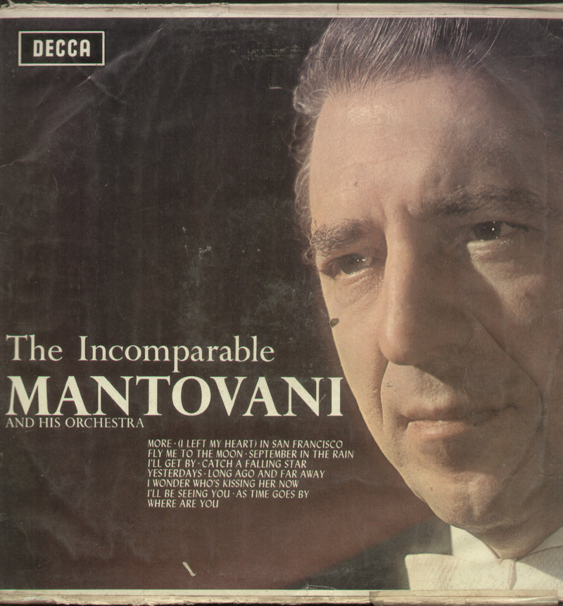 Mantovani and his orchestra — LP vinyl record cover