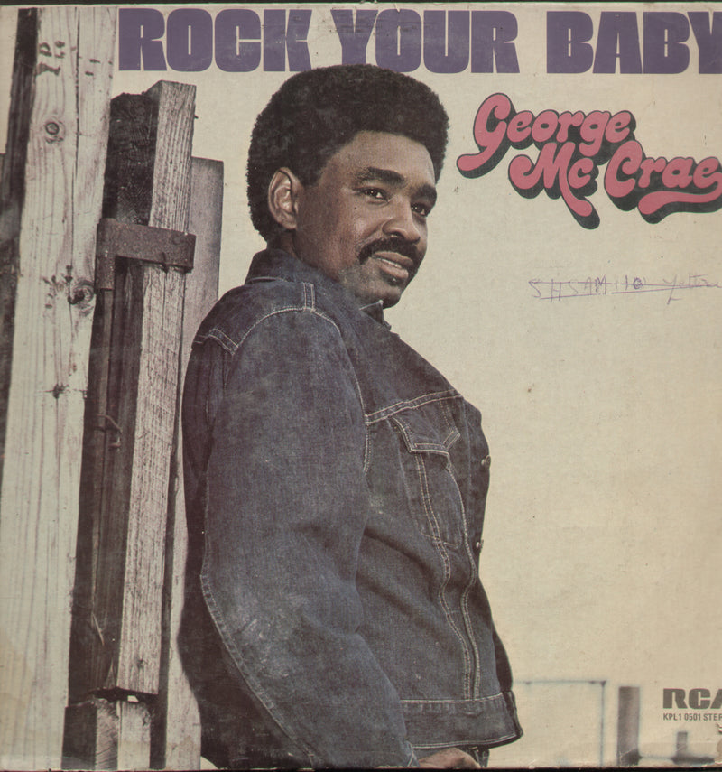 Rock Your Baby George Me Crag — rock LP vinyl record cover