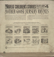 Mother Goose Nursery Rhymes - English Bollywood Vinyl LP