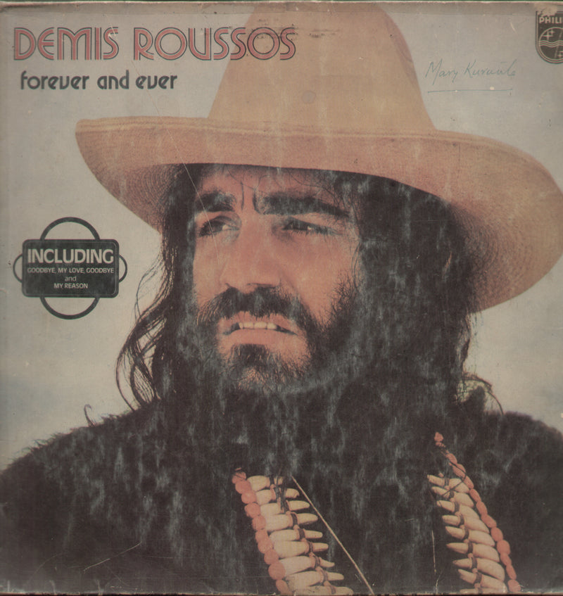 Demis Roussos Forever and Ever — LP vinyl record cover