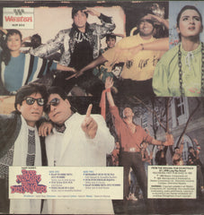 Baap Numbri Beta Dus Numbri 1990 - Hindi Bollywood Vinyl LP