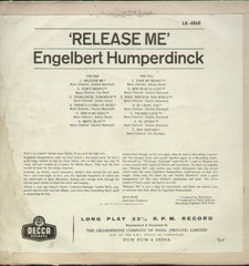 Release Me - English Bollywood Vinyl LP