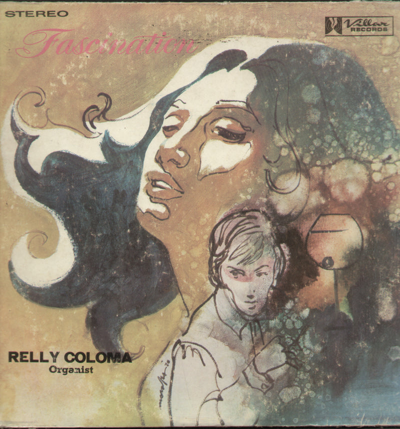 Fascination Relly Coloma Organist — LP vinyl record cover
