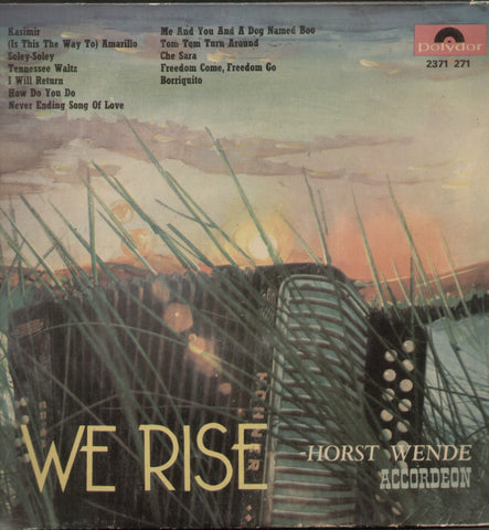 We rise horst wende accordeon - English Bolywood Vinyl LP