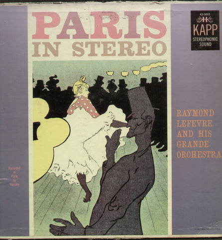 Paris in Stereo - English Bollywood Vinyl LP