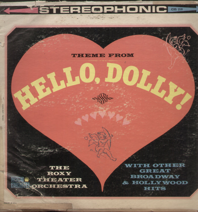 Hello Dolly — 1963 LP vinyl record cover