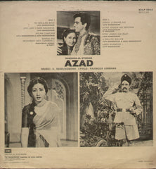 Azad 1960 - Hindi Bollywood Vinyl LP