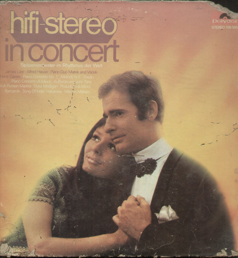 Hifi-Stereo In Concert Spitzenorchester Im Rhythmus Der Walt — LP vinyl record cover