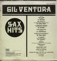 Gil Ventura Disco Sax - English Bollywood Vinyl LP