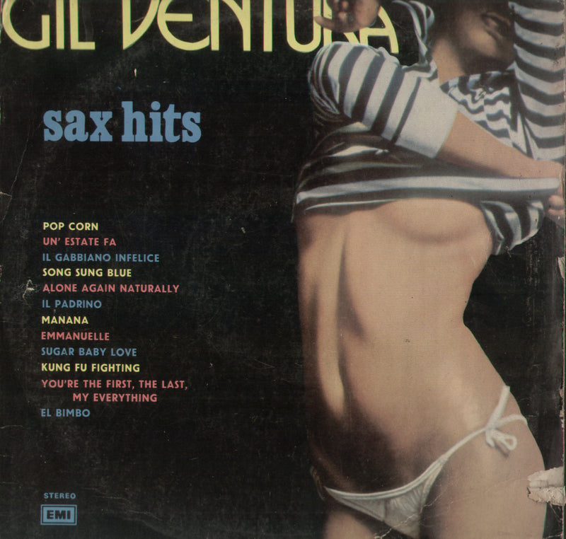 Gil Ventura Disco Sax — disco LP vinyl record cover
