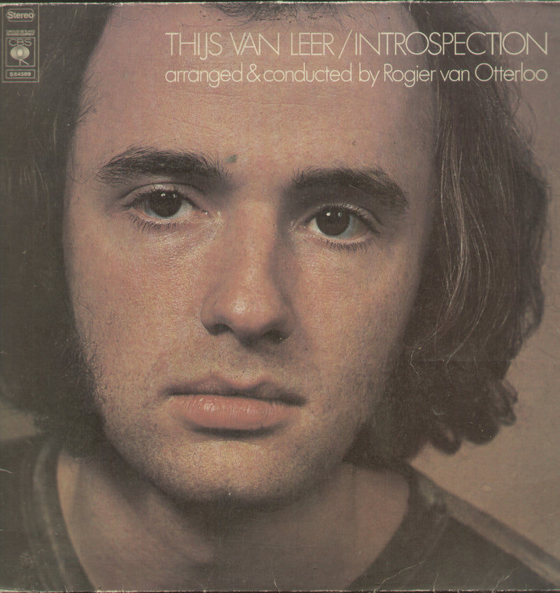 Thijs Van Leer/ Introspection — LP vinyl record cover