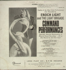 Command Performances Enoch Light And The light Brigade - English Bollywood Vinyl LP