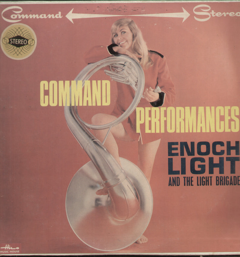Command Performances Enoch Light And The light Brigade — LP vinyl record cover