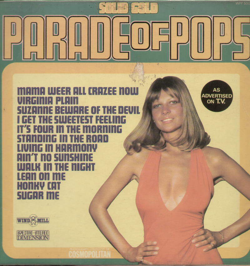 Parade of Pops — pop LP vinyl record cover