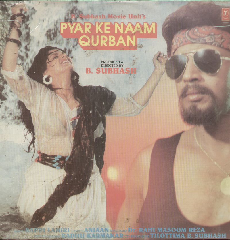 Viny by Pyar Ke Naam Qurbaan — Bollywood LP vinyl record cover