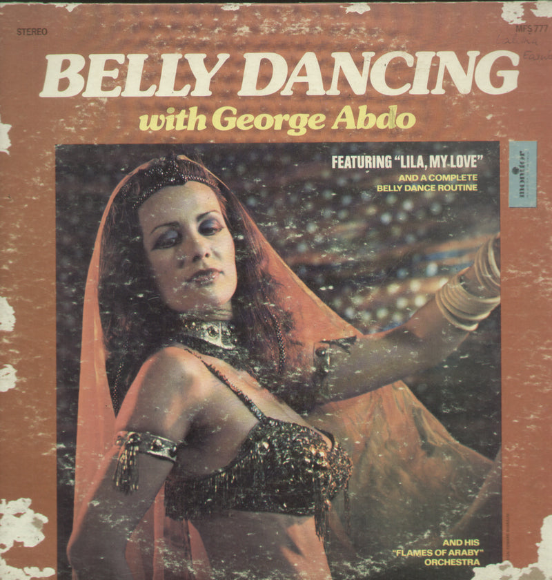 Belly Dancing With Geborge Abdo — 1993 LP vinyl record cover