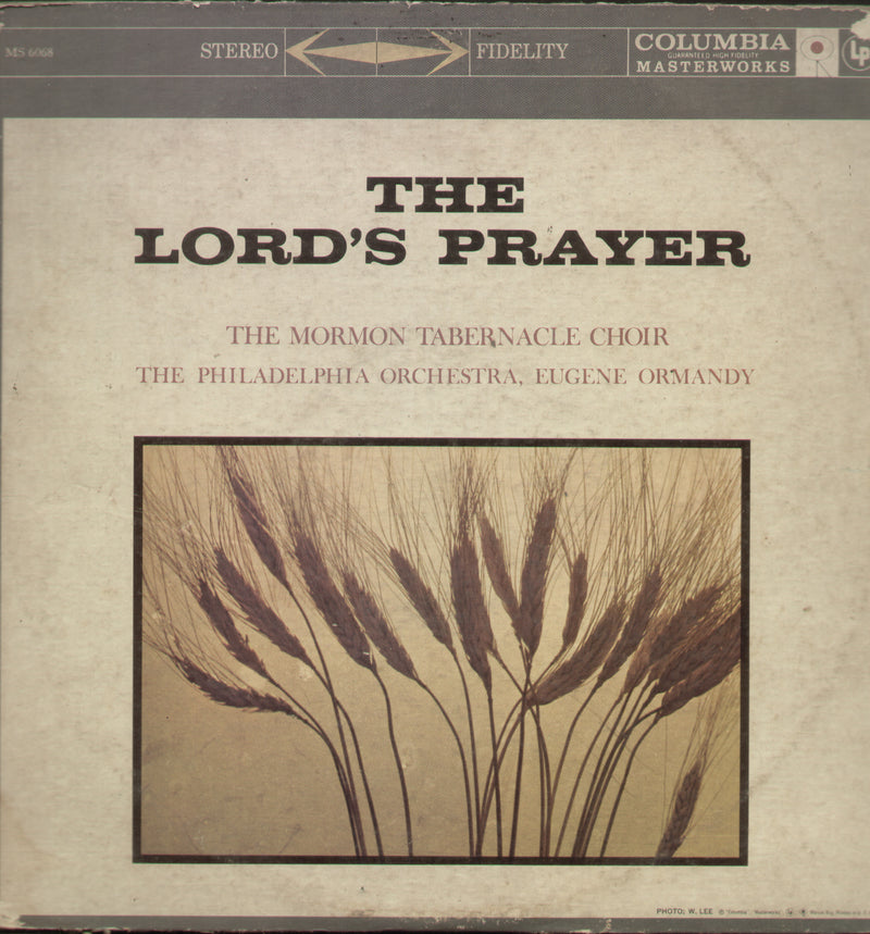 The Lord's Prayer — LP vinyl record cover