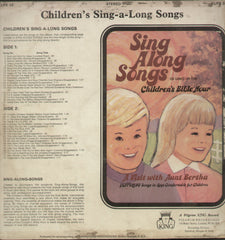 Sing Along Songs For Children - English Bollywood Vinyl LP