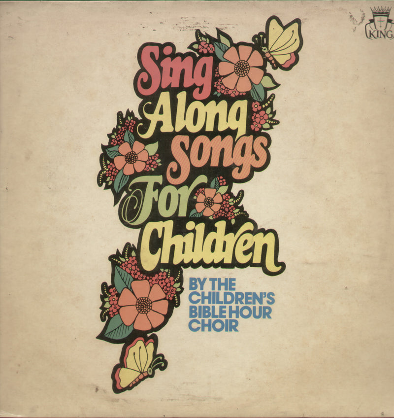 Sing Along Songs For Children — LP vinyl record cover