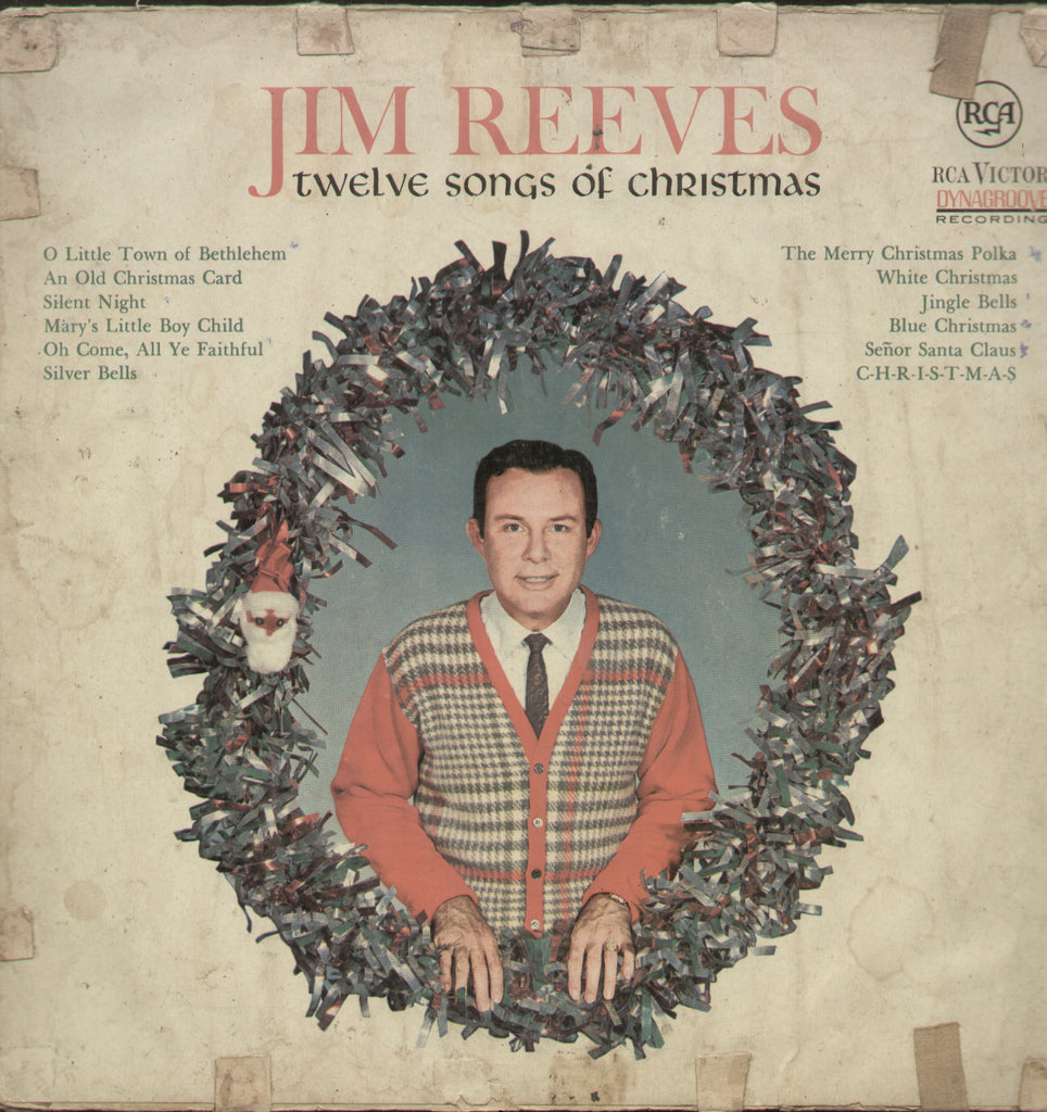 Jim Reeves Twelve Songs Of Christmas - English Bollywood Vinyl LP