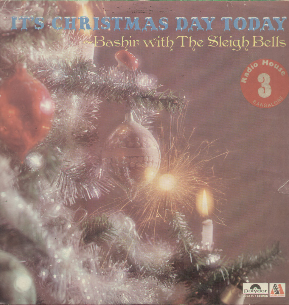 Its Christmas Day Today Bashir With The Sleigh Bells - English Bollywood Vinyl LP