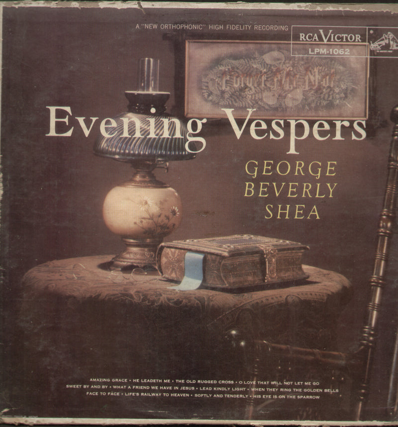 Evening Vespers — LP vinyl record cover