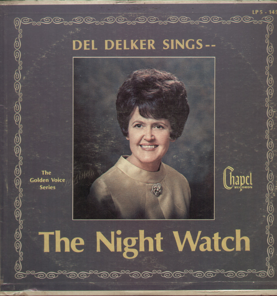 Del Delker Sings The Night Watch - English Bollywood Vinyl LP