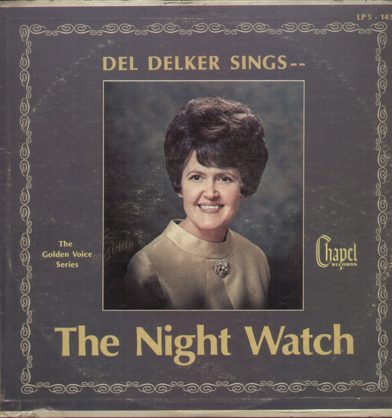 Del Delker Sings The Night Watch — LP vinyl record cover