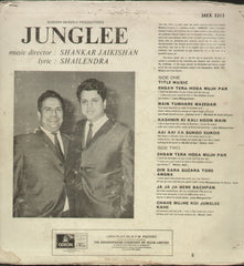 Junglee - Hindi Bollywood Vinyl LP