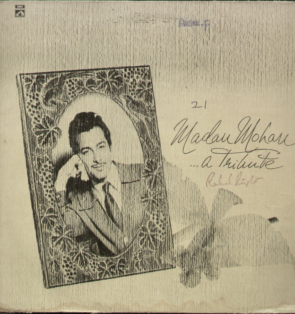 Madan Mohan A tribute - Hindi Bollywood Vinyl LP