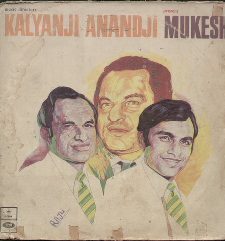 Kalyanji Anandji Present Mukesh - Compilations Bollywood Vinyl LP