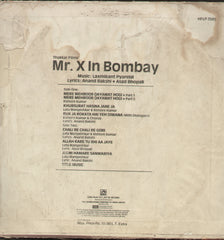 Mr. X In Bombay 1964 - Bollywood Vinyl LP