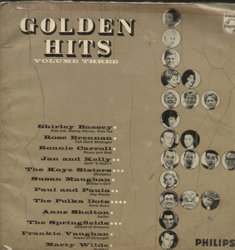 Golden Hits Vol. 3 — LP vinyl record cover