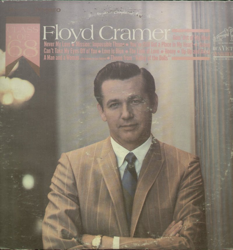 Class of 68 Floyd Cramer — LP vinyl record cover