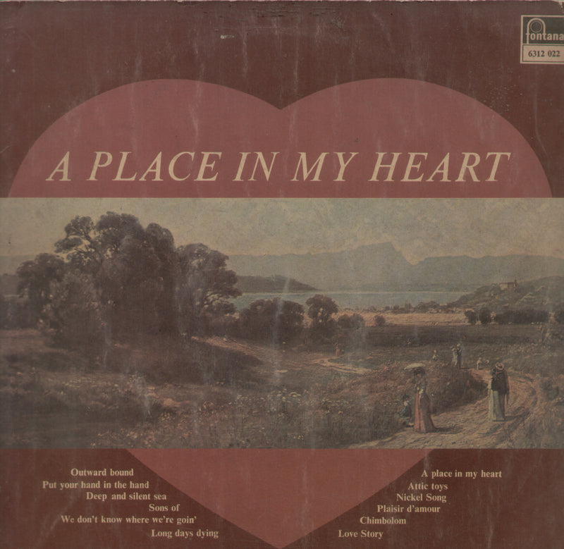A Place In My Heart — LP vinyl record cover