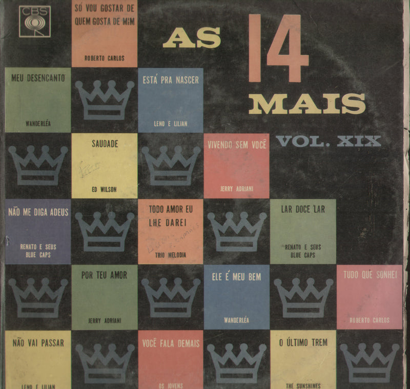 As 14 Mais Vol. XIX — LP vinyl record cover