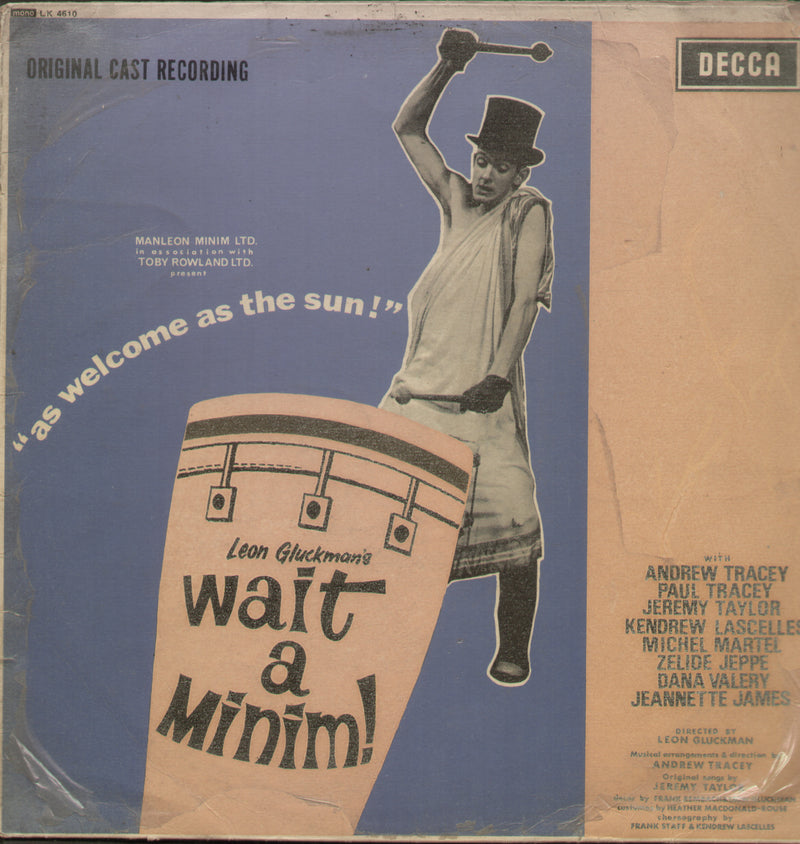 Wait A Minim ! — LP vinyl record cover