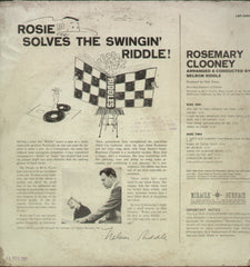 Rosie Solves The Swingin Riddle - English Bollywood Vinyl LP