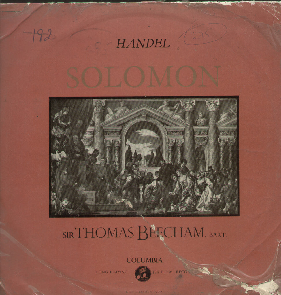 Solomon - English Bollywood Vinyl LP