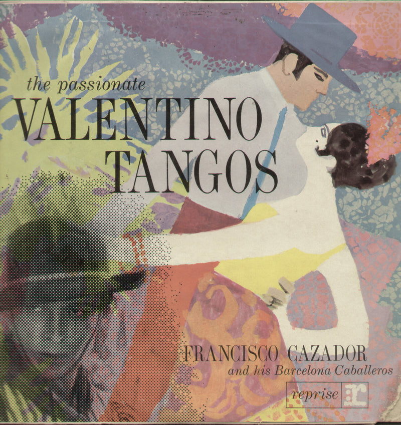 The Passionate Valentino Tangos — LP vinyl record cover