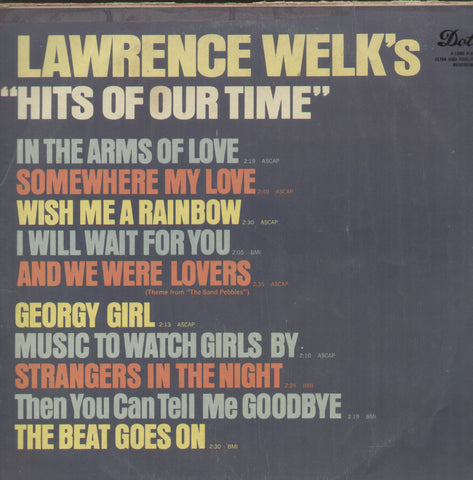 Lawrence Welk's Hits Of Our Time - English Bollywood Vinyl LP