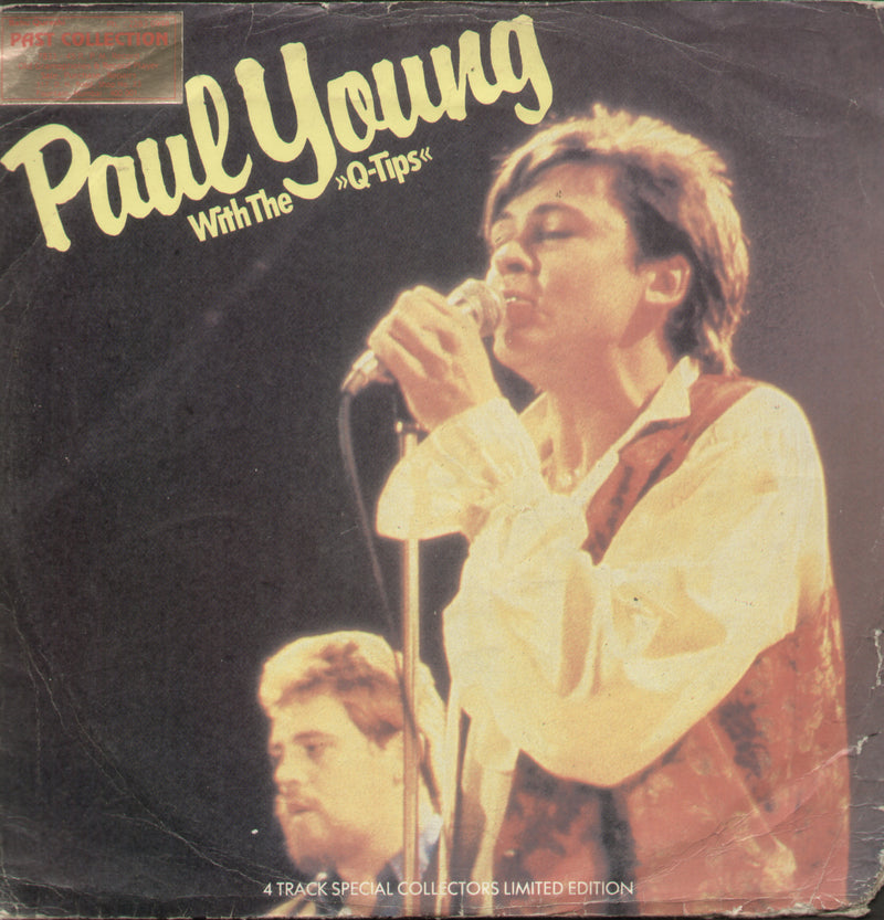 Paul Young With The Q Tips — LP vinyl record cover