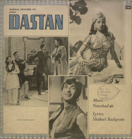 Dastan 1960 - Hindi Bollywood Vinyl LP