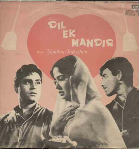 Dil Ek Mandir 1960 - Hindi Bollywood Vinyl LP