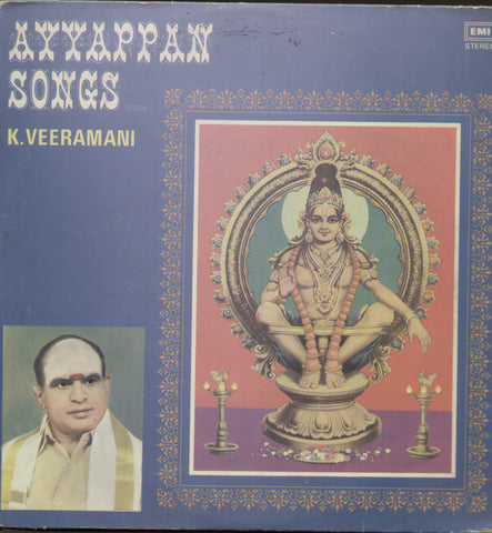 Ayyappan Songs K.Veeramani - Tamil Bollywood Vinyl LP
