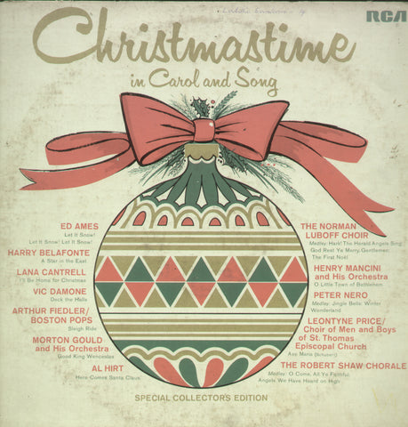 Christmas Time in Carol Song - English Bollywood Vinyl LP